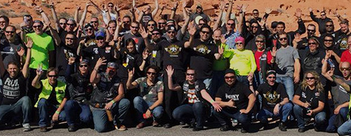 The AWS re:Invent Harley Ride.